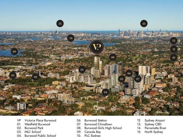 Prestige Three Bedder with Amazing City&Water View at VP the Burwood Landmark