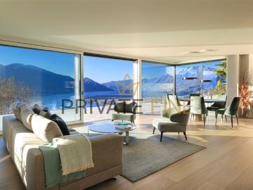 Prestige Appartment mit grosser Terrasse über dem Lago Maggiore 16