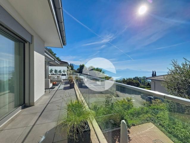 Prestigeträchtiges Penthouse im Herzen von Lavaux | Atemberaubender Seeblick