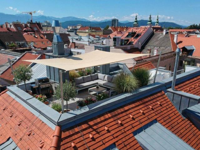 Prestigeträchtiges Penthouse * über den Dächern der Klagenfurter Innenstadt