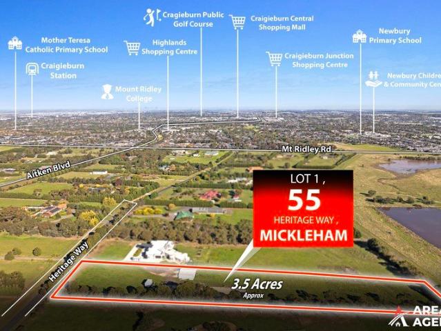Prestigious 3.5 Acres in the Heart of Mickleham Build Your Dream Lifestyle