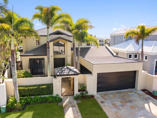 Prestigious Furnished Waterfront Estate in Exclusive Sovereign Islands