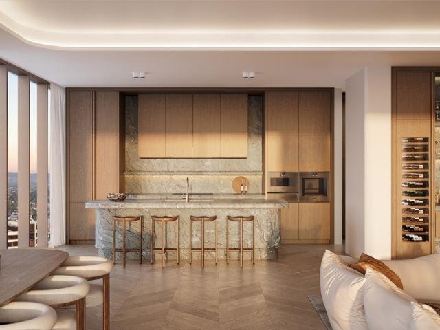 Prestigious Half Floor Private Residence with Expansive Living