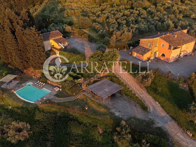 Prestigiosa tenuta colonica con vista panoramica, piscine e. 600m² Montelupo Fiorentino