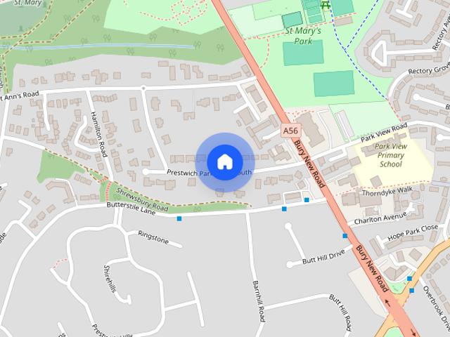 Prestwich Park Road South, Prestwich, M25