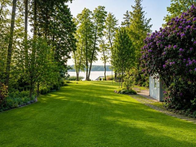 Privat Wohnen am Wandlitzsee –3.510 m² Areal mit Steg