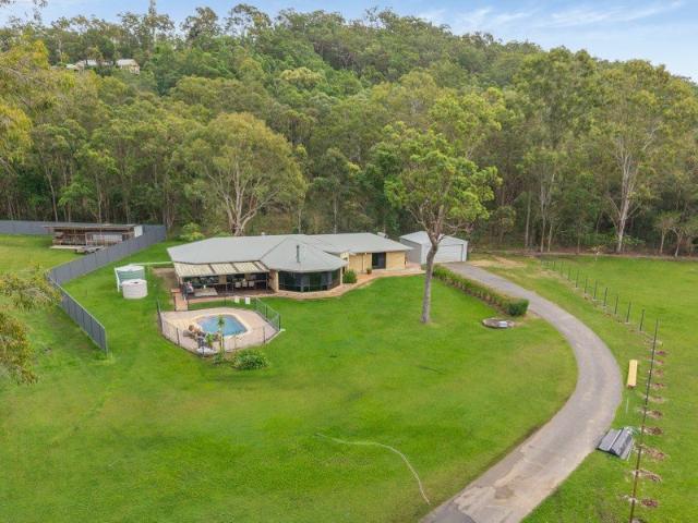 Private Acreage Retreat with Pool, Shed & Bushland Views