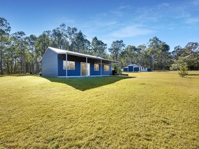 Private Acreage Retreat with Shed Space to Match