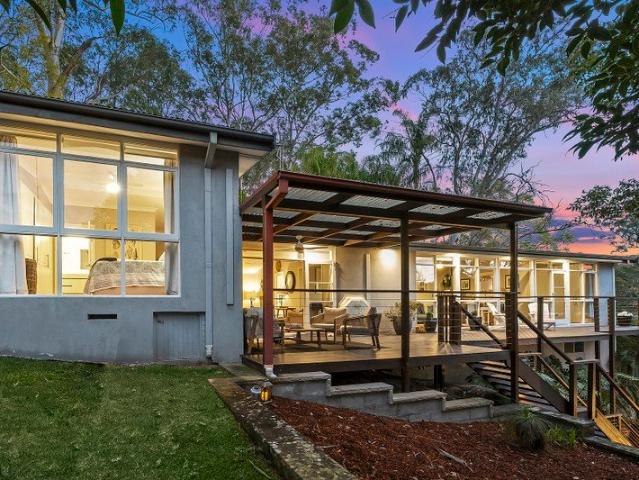 Private and peaceful, character home with a sublime view