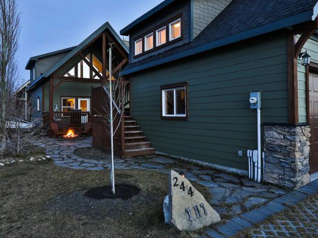 Private cottage on Picturesque Ghost lake with Rocky mountains in the background