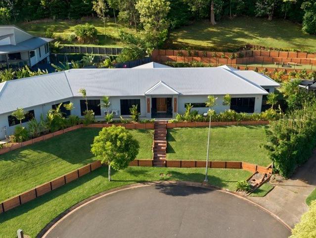 Private, Elevated Near New Home with Spectacular Mountain Views and Lap Pool