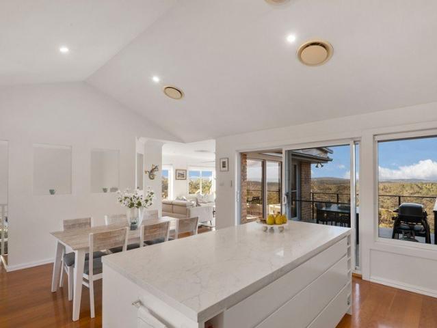 Private family haven with spectacular valley to coast views