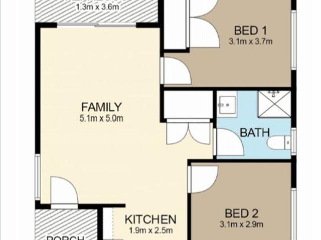 Private granny flat in Austral