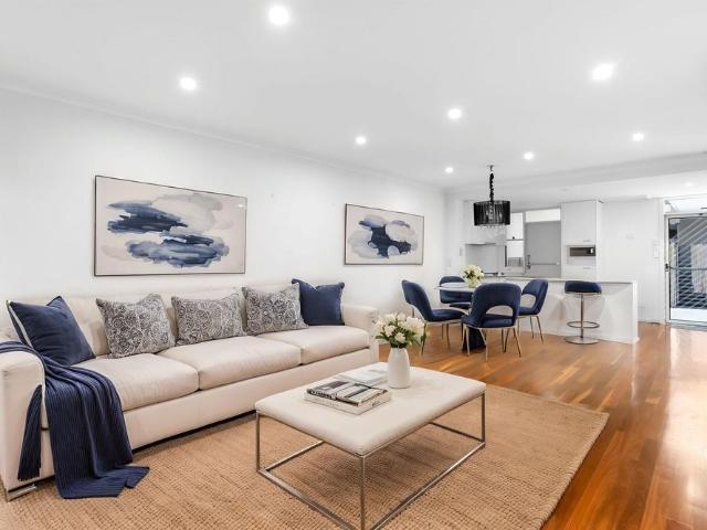 Private ground floor oasis with massive twin courtyards and private spa