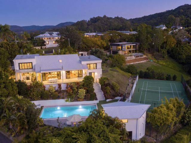 Private Hinterland Sanctuary with Panoramic Views, Tennis Court & Resort Style Amenities