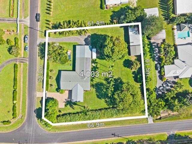 Private lifestyle property on a flat 4,003m² corner block