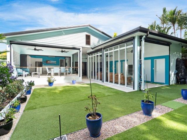 Private pavilion style residence with bushland backdrop