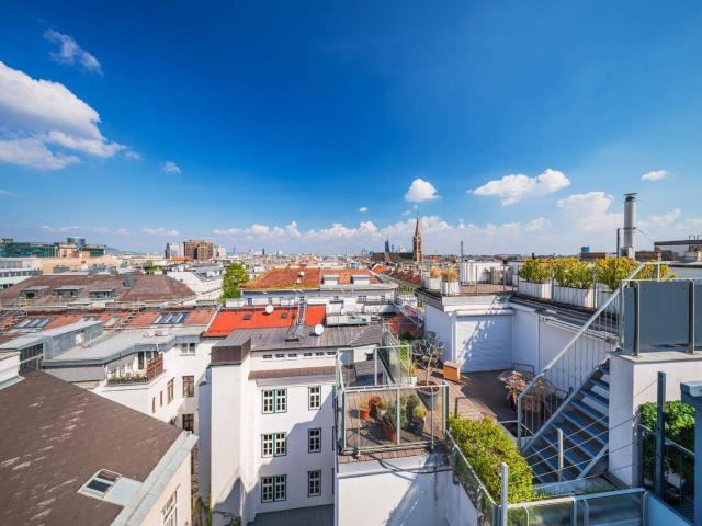 Private Penthouse Residenz mit Skyline View über Wien nächst Stadtpark, Wien Mitte und Rochusmarkt!