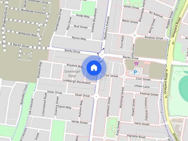 Private Rear 1 Bedroom Residence – Bills Included