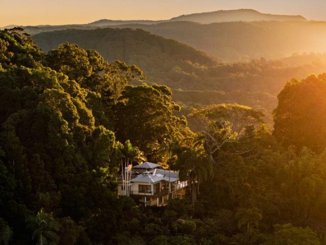 Private Ridge Top Sanctuary with Panoramic Ocean & Hinterland Views
