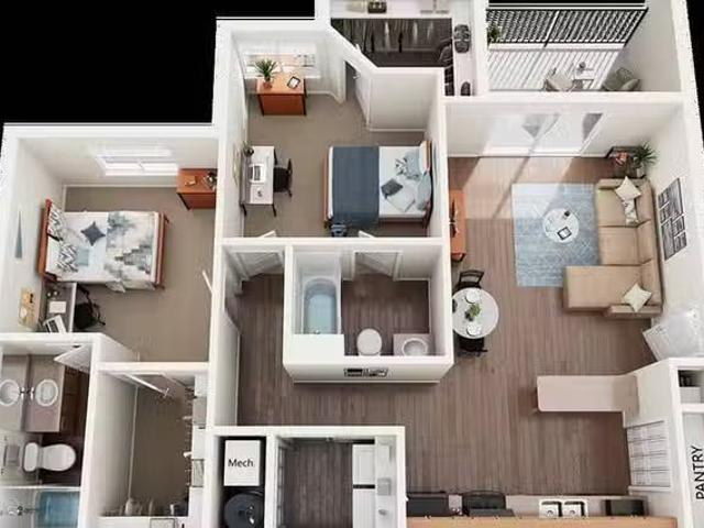 Private Room C2 3 Bed 3 Bath