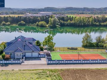 Private Seevilla mit Tennis & Wellness auf 6,2ha – Refugium bei Ybbs an der Donau