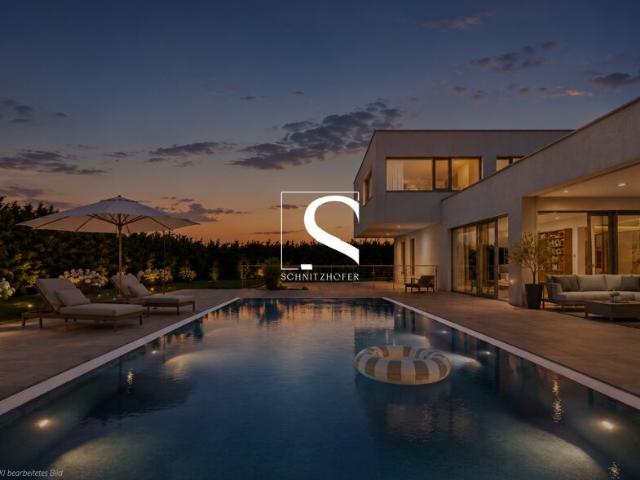 PRIVATE SPA. VILLA. GRÖSSE. | Moderne Villa auf großem Grundstück, maximale Privatsphäre und Edelstahlpool | Ried im Innkreis