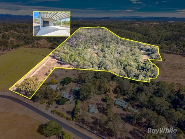Private 45 Acres with Powered Shed & Approved House Site