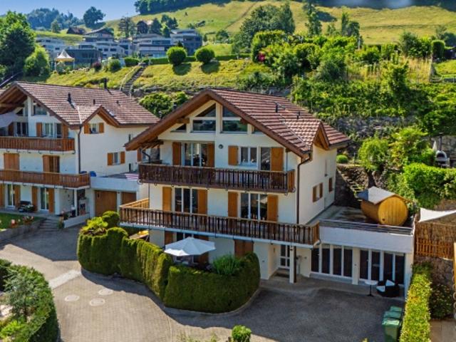 Privatsphäre & Panorama – aussergewöhnliche Maisonette in Meierskappel