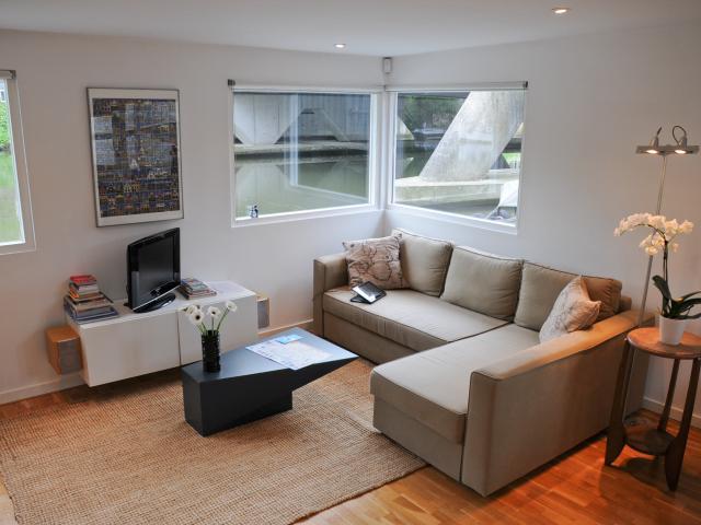 Privé studio op woonark in Amsterdam Oost