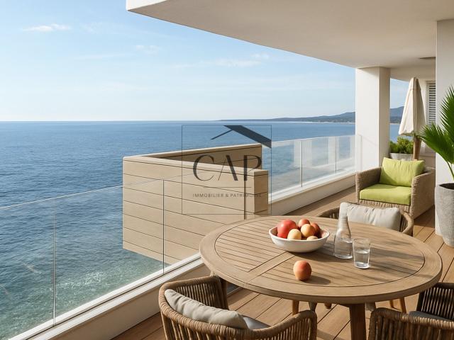 PRIX REMISÉ Appartement d'exception en front de mer T5 avec terrasse panoramique de 127 m2