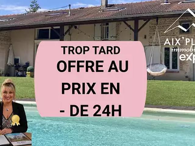 Priay 01160 Achat / Vente maison 6 pièces t6 piscine