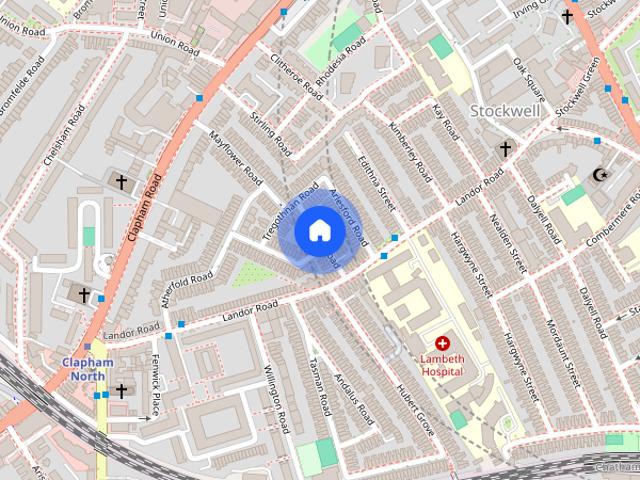 Prideaux Road, Stockwell