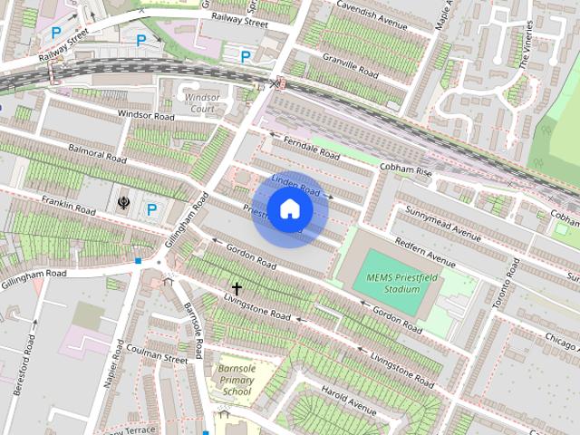 Priestfield Road, Gillingham, Kent, ME7