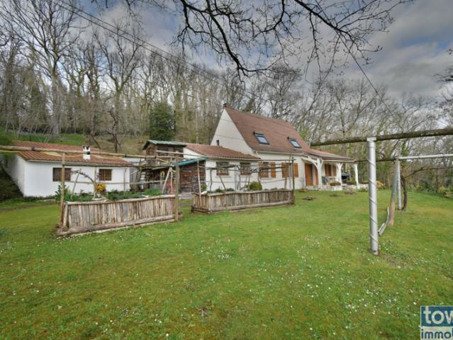 Prigonrieux maison de 138m2 avec vue. Terrain de 5000 m2