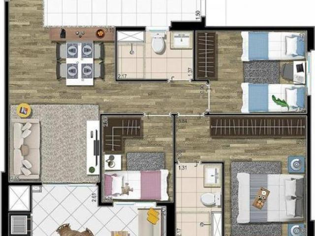 Primavera Morumbi 55m² R$ 425.000,00