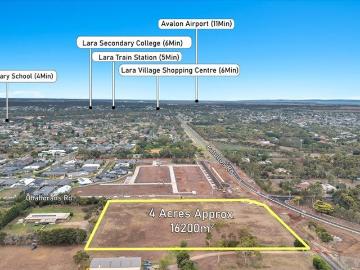 Prime 4 Acre Corner Development Opportunity in Lara West PSP