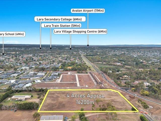 Prime 4 Acre Corner Development Opportunity in Lara West PSP
