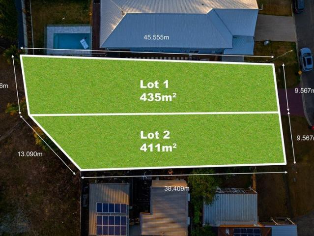 Prime Vacant Land in Tarragindi Buy Lot 1, Lot 2 or Both Off The Plan