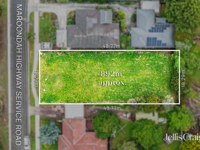 Prime vacant land opportunity on Maroondah Highway