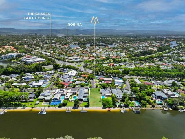 Prime Waterfront Land in Mermaid Waters Approved Plans Included Rare Opportunity!
