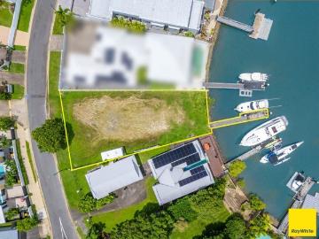 Prime Waterfront Land with Private Pontoon | Build Your Dream in Bluewater Harbour