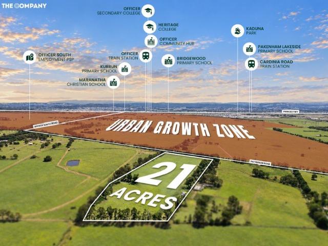 Prime Acreage in Officer South's Growth Corridor!