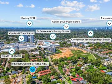Prime Castle Hill Location: The Perfect Blend of a Warm Family Home and R4 High Density Development Potential STCA