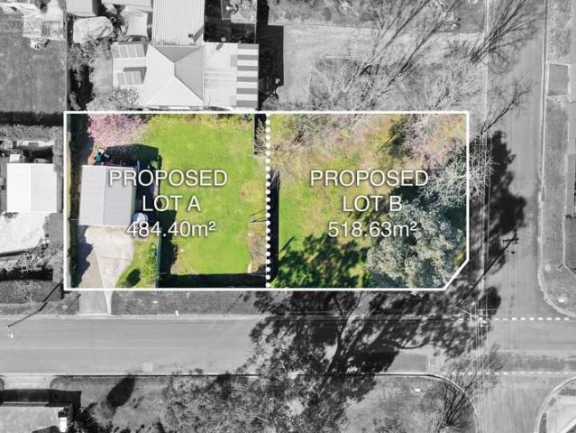 Prime Corner Block with DA Approval for TWO homes!