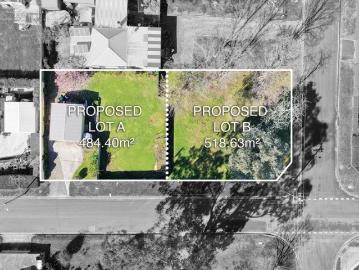 Prime Corner Block with DA Approval for TWO homes!