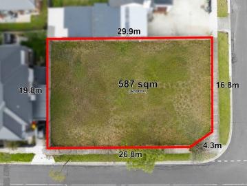 Prime Corner Vacant Allotment 587m² Approx