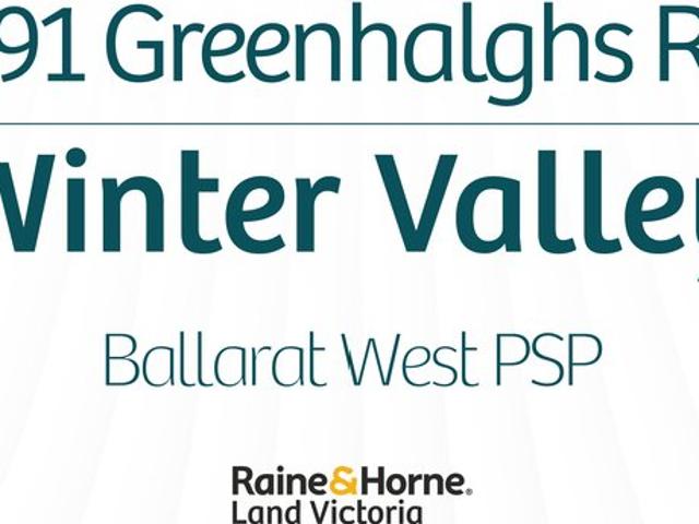 Prime Development Opportunity in the Ballarat West PSP