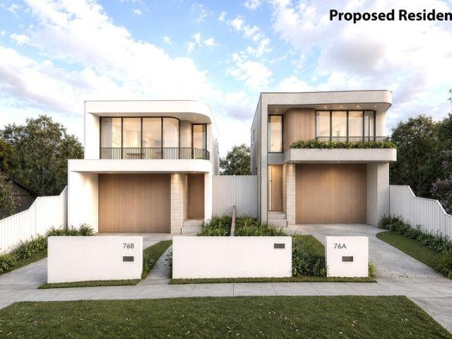 Prime Development Site with Approved Plans for Two Freestanding 5 Bedroom Luxury Homes 1046m2 Block 20.1m Frontage