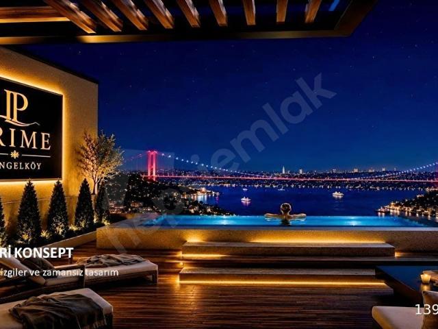 Prime Çengelköy 'De Boğaz Manzaralı Özel Havuzlu 4+2 Loft Daire
